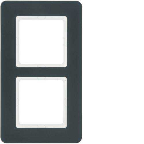 Berker 10126186 Rahmen 2fach, Q.7, anthrazit samt Mesch Shop Berker 10126186 Rahmen 2fach, Q.7, anthrazit samt Mesch Shop